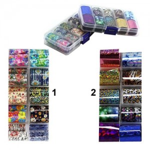  Nail foil set 10in1 (small)