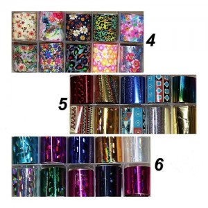 Nail foil set 10in1 (small)