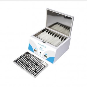 Dry-burning cabinet Microstop-M3+, sterilizer, for manicure masters, for cosmetologist, for eyebrow specialist, for beauty salon