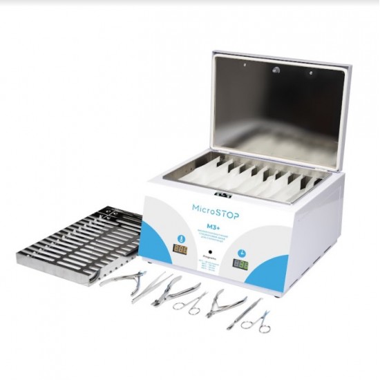 Dry-burning cabinet Microstop-M3+, sterilization cabinet, sterilizer, for manicure, tattoo, tattooing, piercing, cosmetologist, eyebrow specialists, 3117, Sterilizers,  Health and beauty. All for beauty salons,All for a manicure ,Electrical equipment, buy