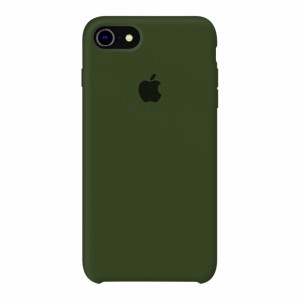 Silicone case for iPhone / iphone 7/8 khaki/virid