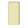 Coque en silicone pour iPhone/iPhone 6\6S jaune/jaune doux + verre de protection en cadeau-952724975--Gadgets et accessoires