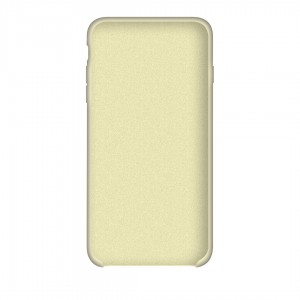 Siliconen hoesje voor iPhone/iphone 6\6S geel /mellow geel + beschermglas als cadeau
