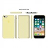 Silikonhülle für iPhone/iPhone 6\6S gelb /mellow yellow + Schutzglas als Geschenk-952724975--Gadgets und Zubehör