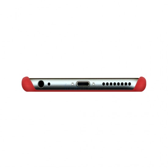 Silikonhülle für iPhone/iPhone 6\6S rot/rot + Schutzglas als Geschenk-952724978--Gadgets und Zubehör