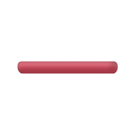Capa de silicone para iPhone, iphone 6, 6S, framboesa vermelha/framboesa vermelha + vidro protetor de presente-952724979--Gadgets e acessórios