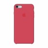 Coque en silicone pour iPhone, iphone 6, 6S, rouge-framboise/rouge framboise + vitre de protection en cadeau-952724979--Gadgets et accessoires