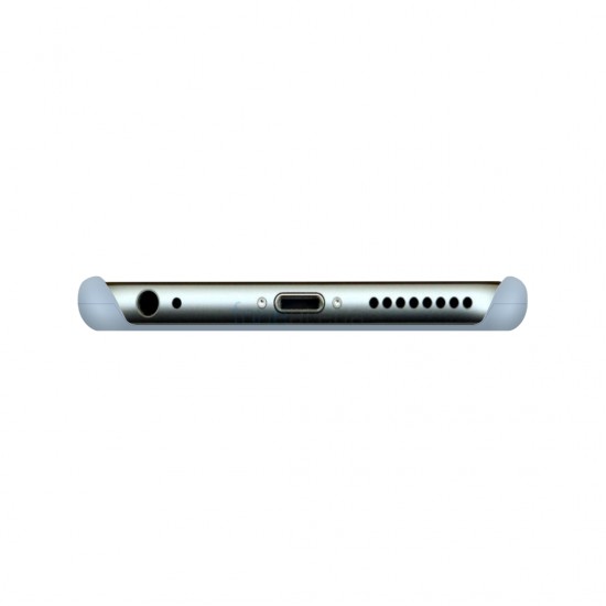 Funda de silicona para iPhone/iphone 6\6S azul cielo/azul cielo + cristal protector de regalo-952724980--Gadgets y accesorios