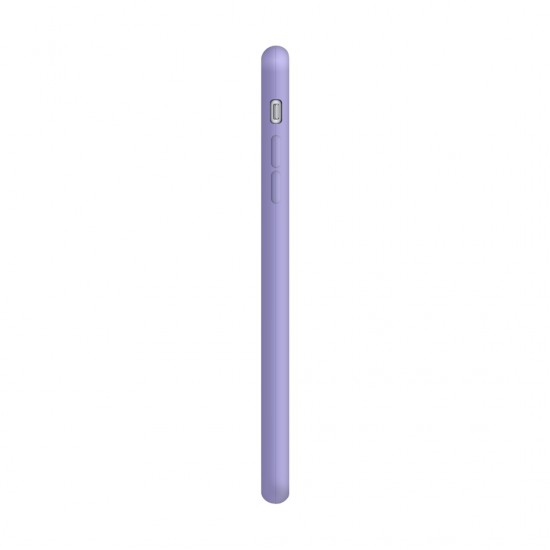 Funda de silicona para iPhone/iphone 6\6S violeta/lila + cristal protector de regalo-952724981--Gadgets y accesorios