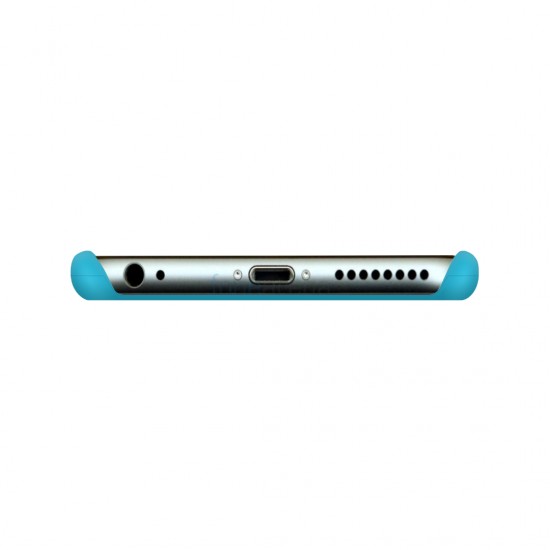 Capa de silicone para iPhone/iphone 7 plus/8 plus azul azul-952724984--Gadgets e acessórios