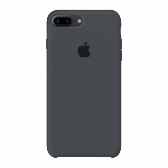 Capa de silicone para iphone/iphone 7 plus/8 plus cinza carvão cinza carvão-952724985--Gadgets e acessórios