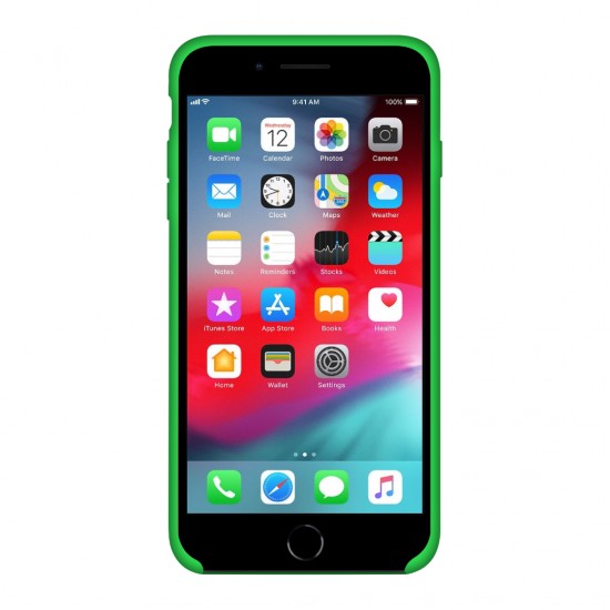 Siliconen hoesje voor iphone/iphone 7 plus/8 plus uran groen groen uranium-952724991--Gadgets en accessoires