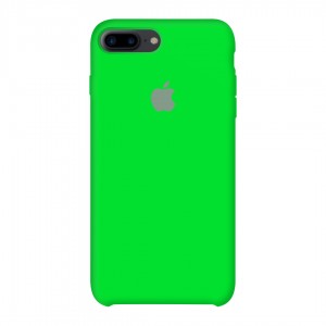 Funda de silicona para iphone/iphone 7 plus/8 plus verde uranio verde uranio