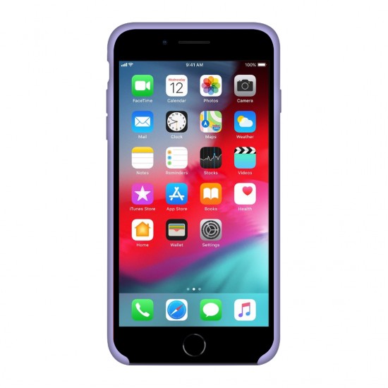 Coque en silicone pour iPhone/iPhone 7 plus/8 plus violet lilas-952724992--Gadgets et accessoires
