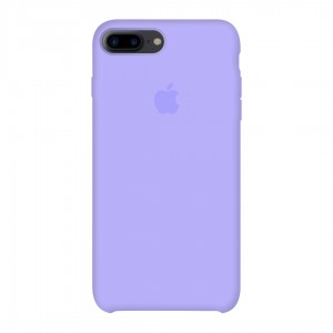 Silicone case for iPhone/iphone 7 plus/8 plus violet lilac