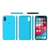 Siliconen hoesje voor iPhone/iphone X/Xs blauw blauw-952724993--Gadgets en accessoires
