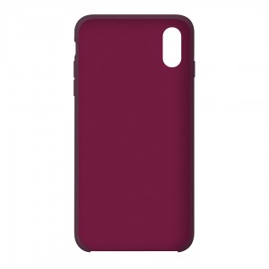 Silicone case for iphone/iphone X/Xs marsala marsala
