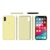 Funda de silicona para iphone/iphone X/Xs amarillo suave amarillo-952724997--Gadgets y accesorios