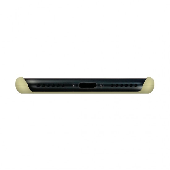 Capa de silicone para iphone/iphone X/Xs amarelo suave amarelo-952724997--Gadgets e acessórios
