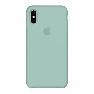 Capa de silicone para iPhone/iphone X/Xs mint mint