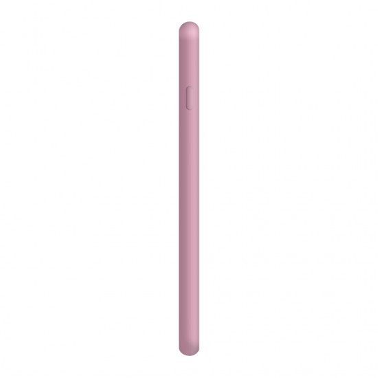Estojo de silicone para iphone/iphone X/Xs rosa rosa-952724999--Gadgets e acessórios