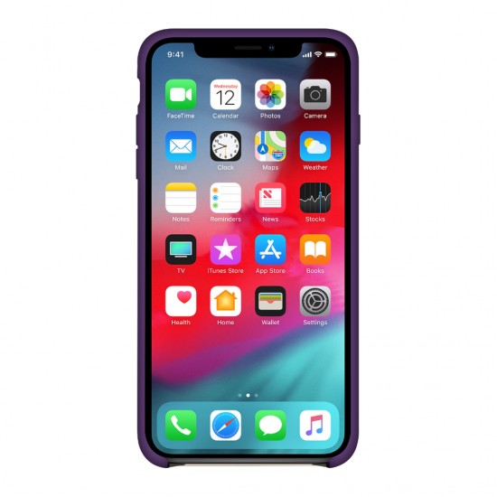 Funda de silicona para iphone/iphone X/Xs violeta violeta-952725001--Gadgets y accesorios