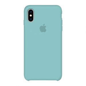  Silikonowe etui na iPhone'a/iphone'a X/Xs w kolorze morskim