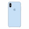 Capa de silicone para iPhone/iphone X/Xs azul celeste azul celeste-952725003--Gadgets e acessórios
