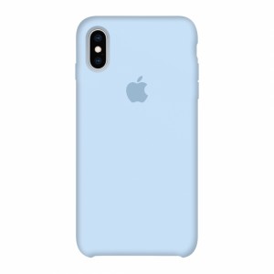 Silikonhülle für iPhone/iPhone X/Xs himmelblau himmelblau