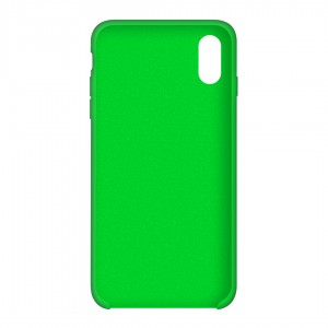 Silicone case for iPhone / iphone X / XS uran green
