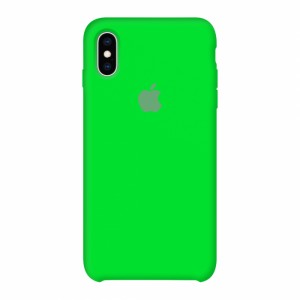 Silicone case for iPhone / iphone X / XS uran green