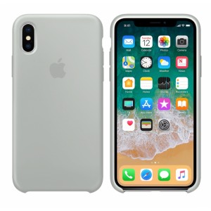 Siliconen hoesje voor iPhone/iphone Xs max stone stone