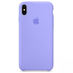 Siliconen hoesje voor iPhone/iphone Xs max violet lila