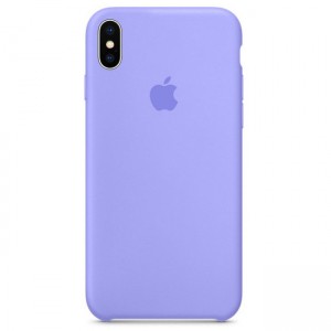 Capa de silicone para iPhone/iphone Xs max violeta lilás