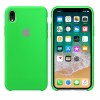 Coque en silicone pour iPhone/iPhone XR vert uran-952725039--Gadgets et accessoires