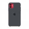 Capa de silicone para iPhone/iphone 11 cinza carvão cinza grafite-952725044--Gadgets e acessórios