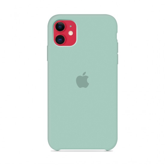 Coque en silicone pour iPhone/iPhone 11 menthe menthe-952725046--Gadgets et accessoires