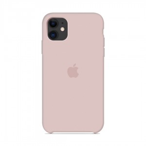 Silicone case for iPhone / iphone 11 pink sand pink sand