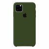 Coque en silicone pour iPhone/iPhone 11 Pro Max viride kaki-952725055--Gadgets et accessoires