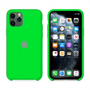 Silicone case for iPhone / iphone 11 Pro Max uran green Uran green