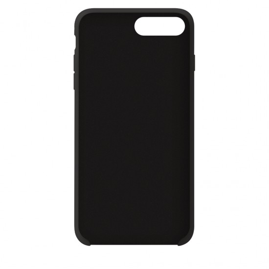 Capa de silicone para iphone/iphone 7 plus/8 plus preto preto-952725061--Gadgets e acessórios