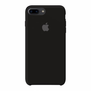 Siliconen hoesje voor iphone/iphone 7 plus/8 plus zwart zwart