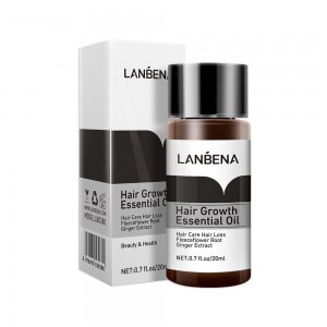  Huile essentielle pour une croissance rapide et puissante des cheveux Lanbena Hair Growth Essential Oil