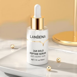Lanbena 24k serum Gold Peptides Anti-aging Anti-Rimpel Serum
