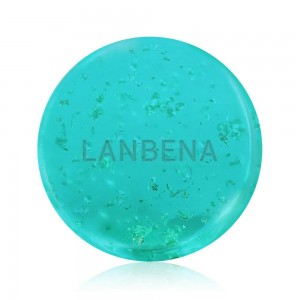 Lanbena handmade soap 24K gold, hyaluronic acid, face cleansing, moisturizing acne treatment, anti-ANING snails