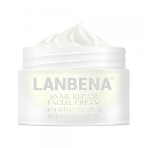 Day cream for face anti-wrinkle Lanbena snail, anti-aging, moisturizing, firming skin care 30g