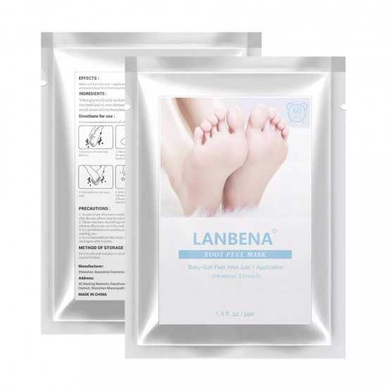 Le peeling des pieds à la lavande Lanbena élimine efficacement les peaux mortes en 2 à 7 jours, masque pour les pieds-952732808-Lanbena-Beauté et santé. Tout pour les salons de beauté