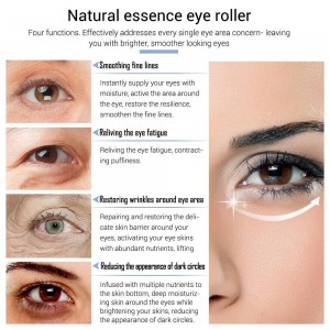 Lanbena Slak Eye Cream, Dark Circles Removal Serum, Hydraterende, Anti-aging, Whitening, Patch