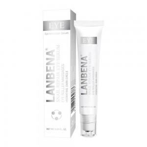  Lanbena Snail Eye Cream Serum usuwający ciemne koła Nawilżający plaster wybielający przeciw starzeniu