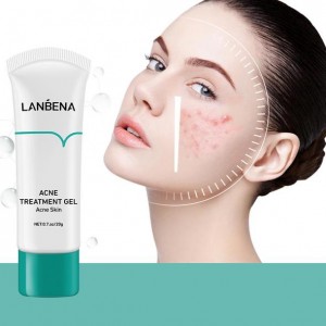 Lanbena Hautpflege-Gel, Behandlung von Akne und Mitessern, mit Teebaumextrakt